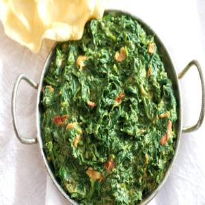 La foto della ricetta Spinaci Piccanti di Tuduu adatta a Vegetariani, vegani, diete senza lattosio, diete senza glutine, pescetariani.