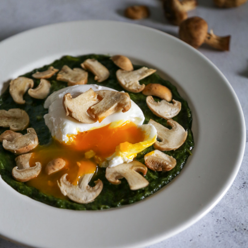 La foto della ricetta Uovo in camicia e prugnoli di Arte in Tavola adatta a Vegetariani, Celiaci, Intolleranti al lattosio