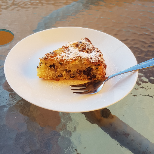 La foto della ricetta Torta alle pere e gocce di cioccolato di eli_passion_food adatta a Vegetariani, pescetariani.